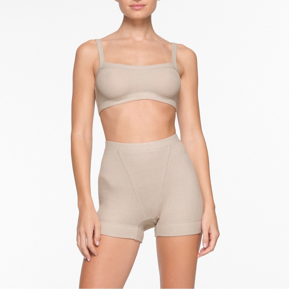 SKIMS waffle boxer